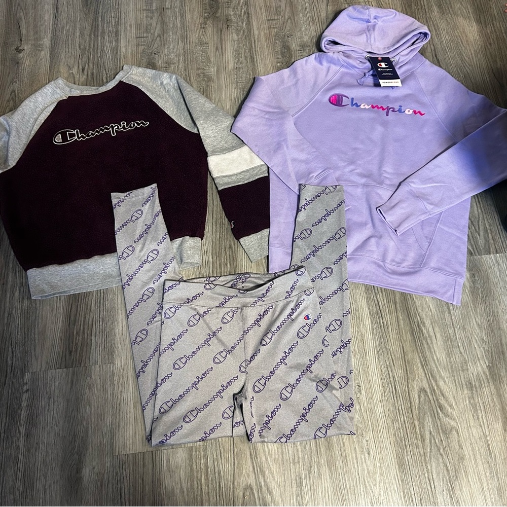 Champion Sweatshirt and Leggings Set